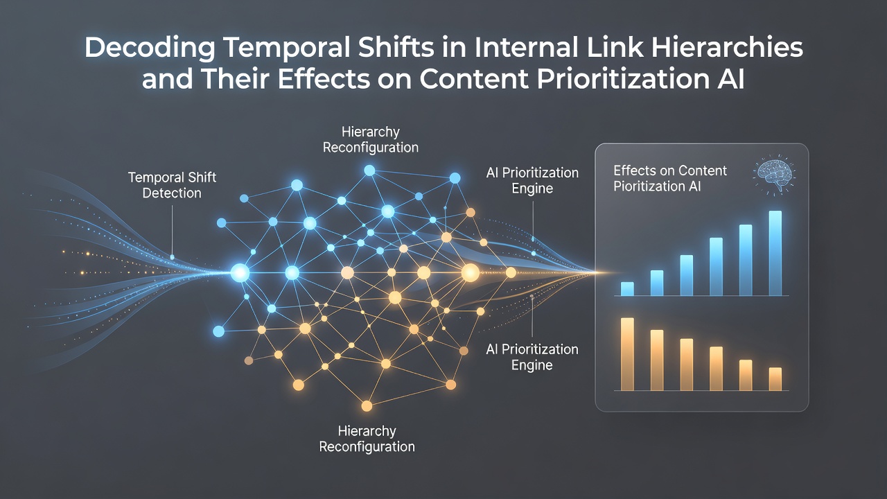 Graph depicting crawl priority adjustments following internal link hierarchy modifications